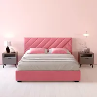 Кровать My-Style my-Mary 180 x 200 см / Фанера / Розовый photo 6