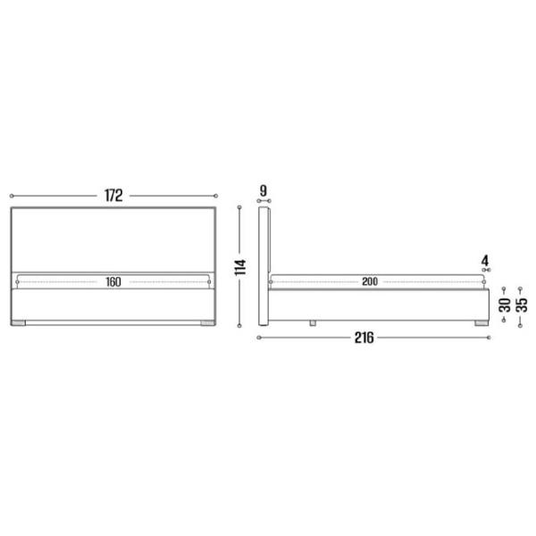 Pat My-Style my-Cora 160 x 200 cm / Placaj / lettuce photo 8