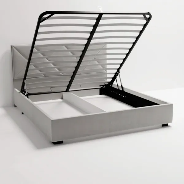 Кровать My-Style my-Iris 140 x 200 см / Фанера / Серый photo 5