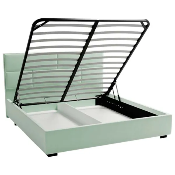 Кровать My-Style my-Cora 200 x 200 см / Фанера / Салатовый  photo 4