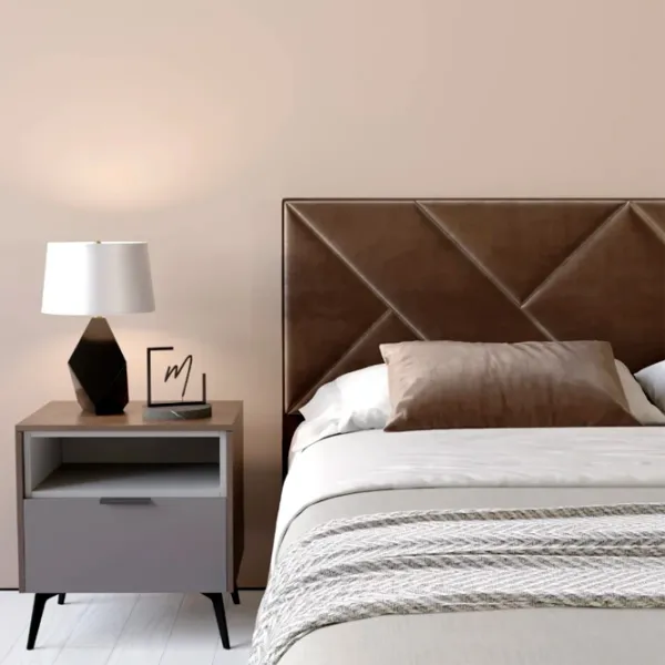 Кровать My-Style my-Iris 120 x 200 см / Фанера / Тёмно-коричневый photo 4