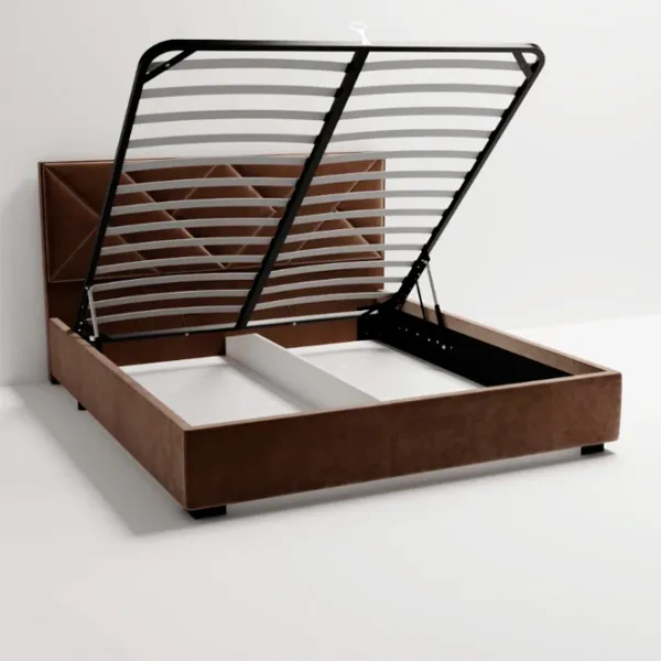 Кровать My-Style my-Iris 120 x 200 см / Фанера / Тёмно-коричневый photo 6