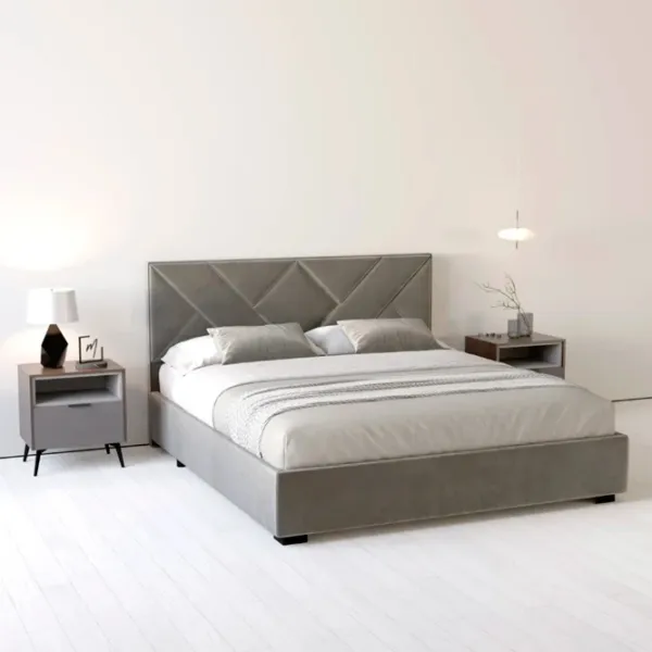Кровать My-Style my-Iris 140 x 200 см / Фанера / Тёмно-серый photo 5