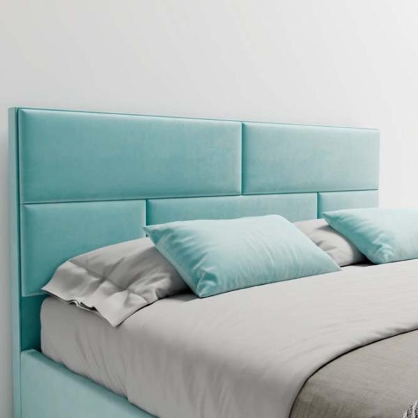 Кровать My-Style my-Cora 200 x 200 см / Фанера / Голубой photo 2