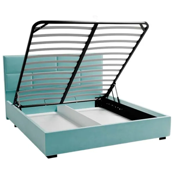 Кровать My-Style my-Cora 200 x 200 см / Фанера / Голубой photo 4