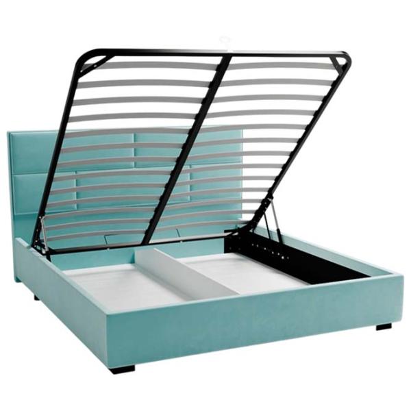 Кровать My-Style my-Cora 200 x 200 см / Фанера / Голубой photo 4