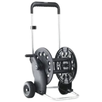 Тележка для шлангов Claber Ecosei Черный / 60 м