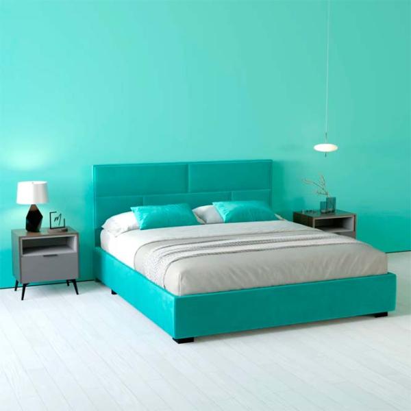 Кровать My-Style my-Cora 90 x 200 см / Фанера / Бирюзовый photo 5