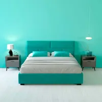 Кровать My-Style my-Cora 90 x 200 см / Фанера / Бирюзовый photo 6