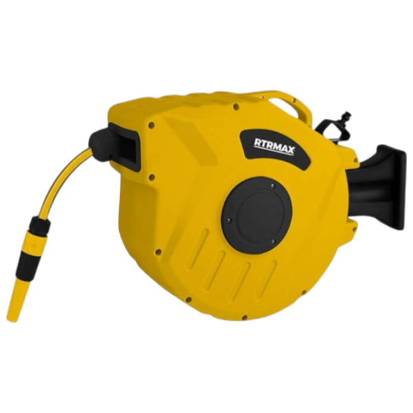 Шланговый барабан RTRMAX RHG2001 Желтый / 20 м photo 1