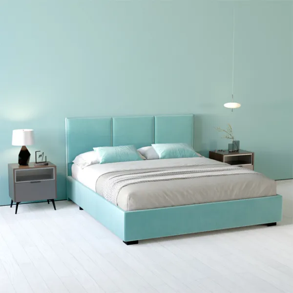 Кровать My-Style my-Boni 120 x 200 см / Фанера / Голубой photo 3