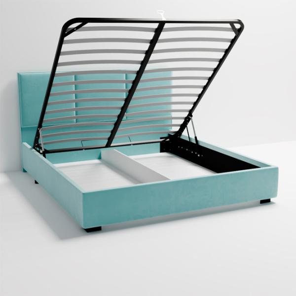 Кровать My-Style my-Boni 120 x 200 см / Фанера / Голубой photo 7