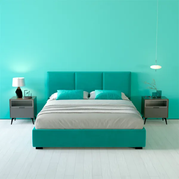 Кровать My-Style my-Boni 120 x 200 см / Фанера / Бирюзовый photo 3