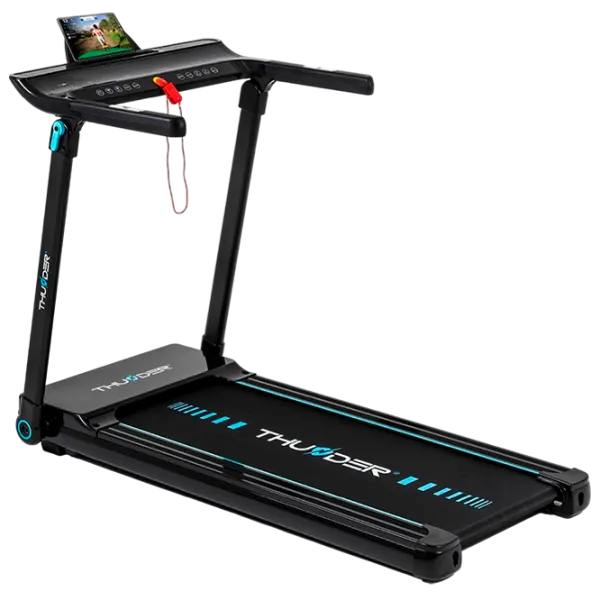Bandă de alergat Thunder Ultra-Black 17 km/h / 130 kg / Black photo 1