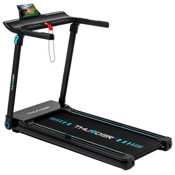 Bandă de alergat Thunder Ultra-Black 17 km/h / 130 kg / Black photo 1