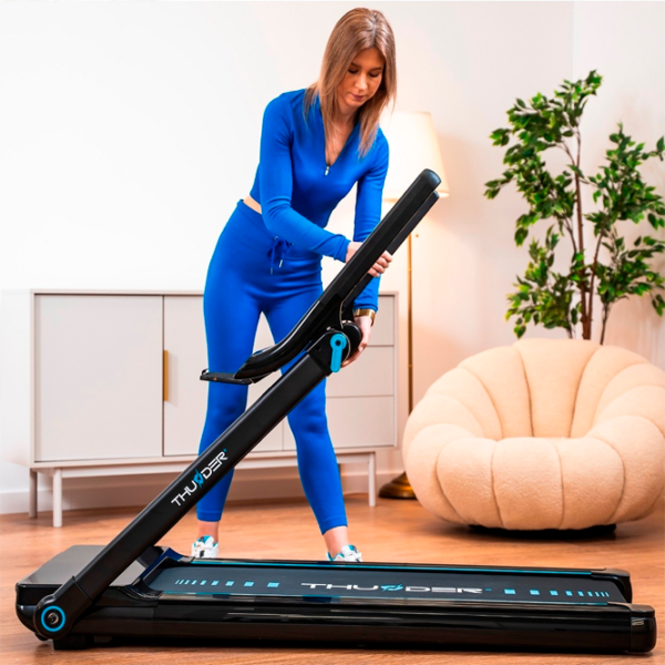 Bandă de alergat Thunder Ultra-Black 17 km/h / 130 kg / Black photo 3