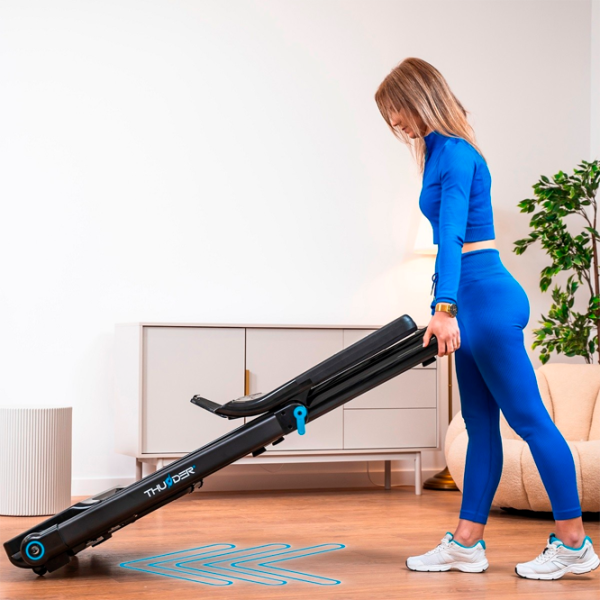 Bandă de alergat Thunder Ultra-Black 17 km/h / 130 kg / Black photo 4