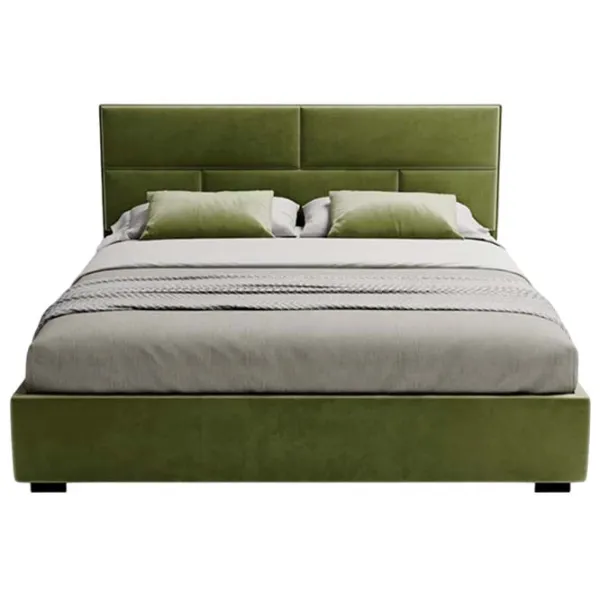 Кровать My-Style my-Cora 200 x 200 см / Фанера / Хаки photo 3