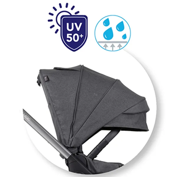 Детская коляска Chicco Bellagio 87136450000/ Black Satin photo 9