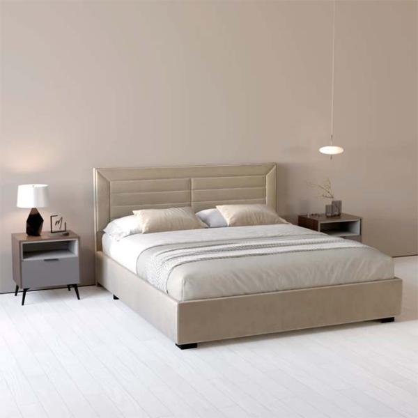 Кровать My-Style my-Ella 200 x 200 см / Фанера / Капучино photo 5