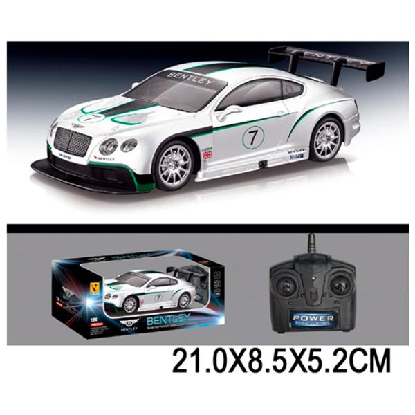 Mașină ChiToys Bentley   / 2.4 GHz / Green White photo 4