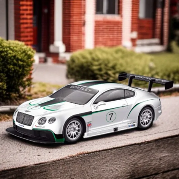 Mașină ChiToys Bentley   / 2.4 GHz / Green White photo 6