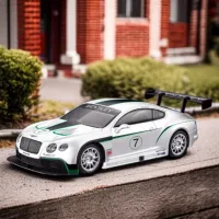Mașină ChiToys Bentley / 2.4 GHz / Green White photo 6