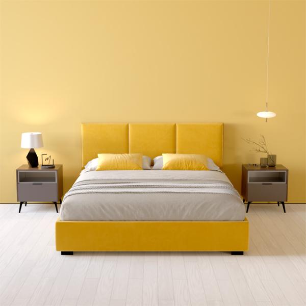 Кровать My-Style my-Boni 160 x 200 см / Фанера / Желтый photo 4