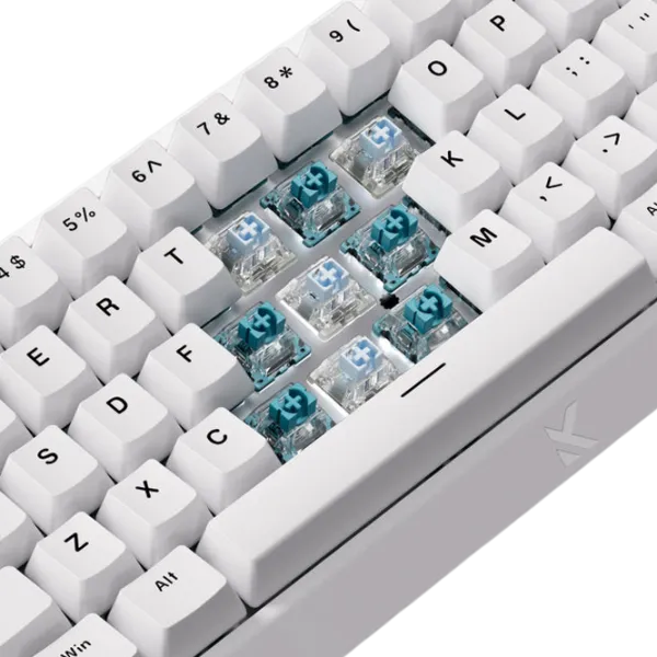 Клавиатура Mchose Ace 68 Проводная / Белый photo 6 Клавиатура Mchose Ace 68 Проводная / Белый photo 6