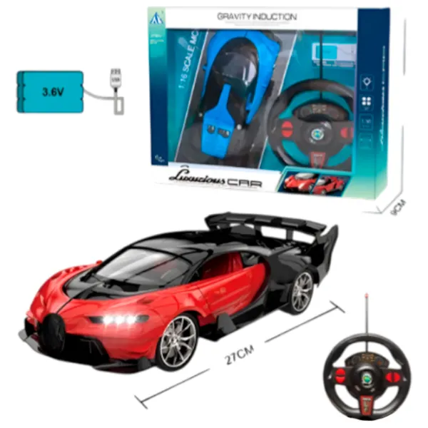 Mașină ChiToys 09522   / 2.4 GHz / Black Multicolor photo 5