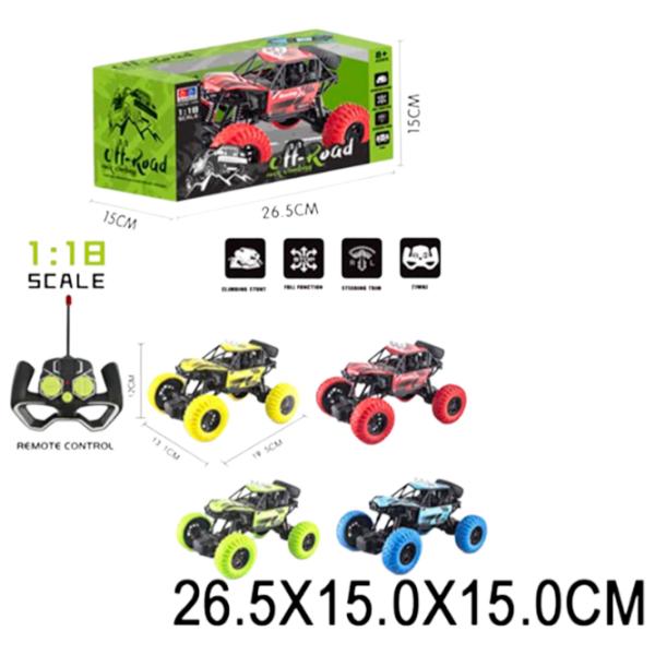 Mașină ChiToys 91493   / 2.4 GHz / Yellow Multicolor photo 7