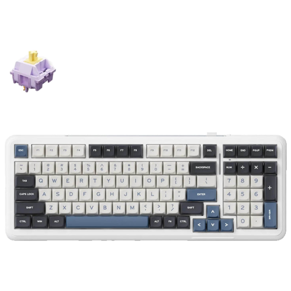 Tastatură Mchose K99 Fără fir / Navy Blue photo 2 Tastatură Mchose K99 Fără fir / Navy Blue photo 2
