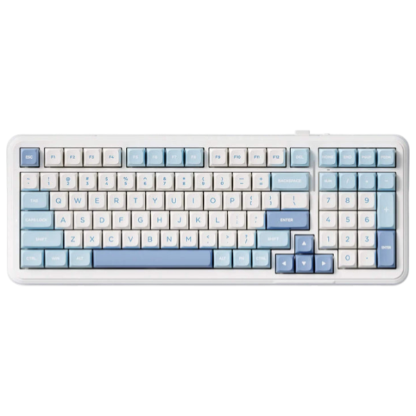Tastatură Mchose K99 Fără fir / Sky Blue photo 1 Tastatură Mchose K99 Fără fir / Sky Blue photo 1
