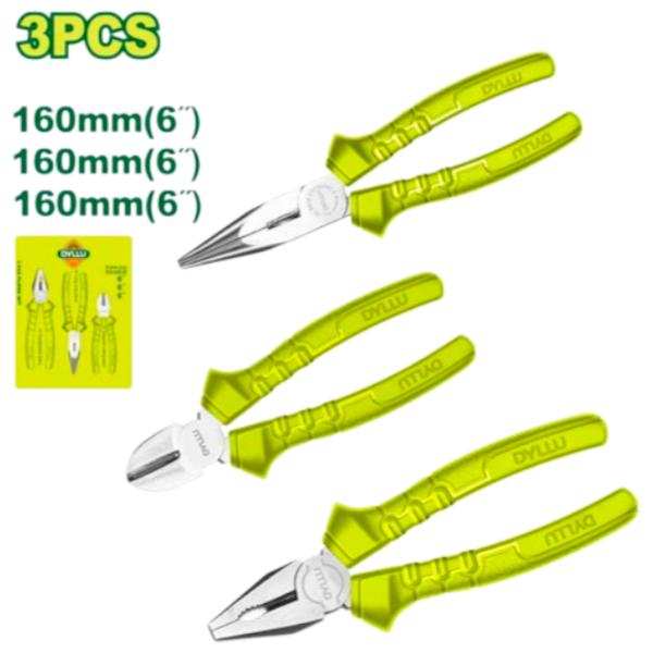 Set de clești DYLLU DTPS0623 160 mm photo 2