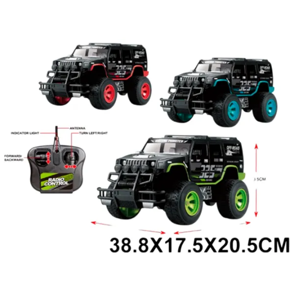 Машинка ChiToys 46637   / 2.4 ГГц / Зелёный Черный photo 5