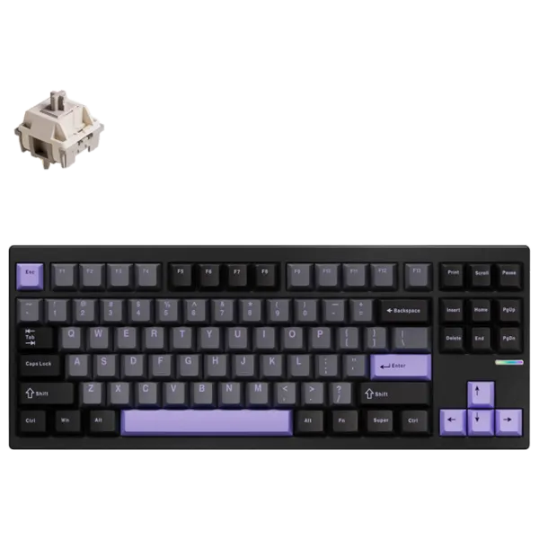 Tastatură Mchose GX87 Ultra Fără fir / Black photo 2 Tastatură Mchose GX87 Ultra Fără fir / Black photo 2