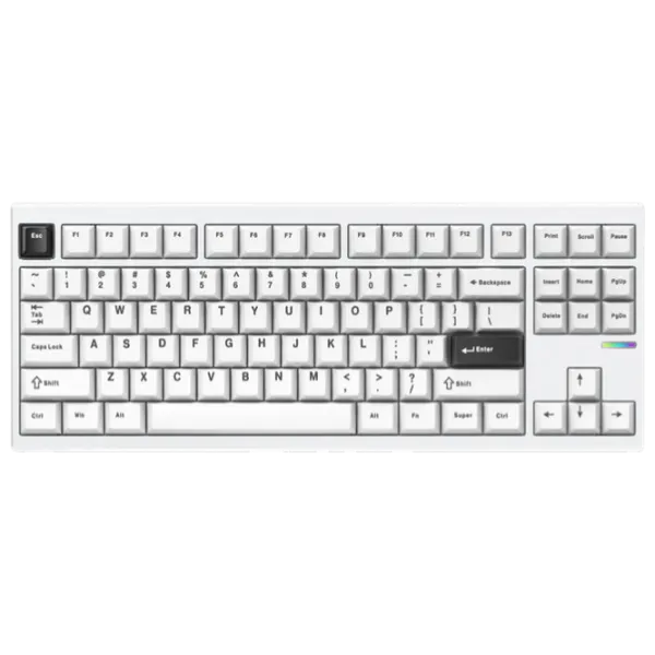 Tastatură Mchose GX87 Ultra Fără fir / White photo 1 Tastatură Mchose GX87 Ultra Fără fir / White photo 1