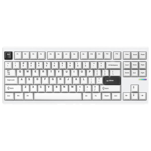 Tastatură Mchose GX87 Ultra Fără fir / White photo 1 Tastatură Mchose GX87 Ultra Fără fir / White photo 1