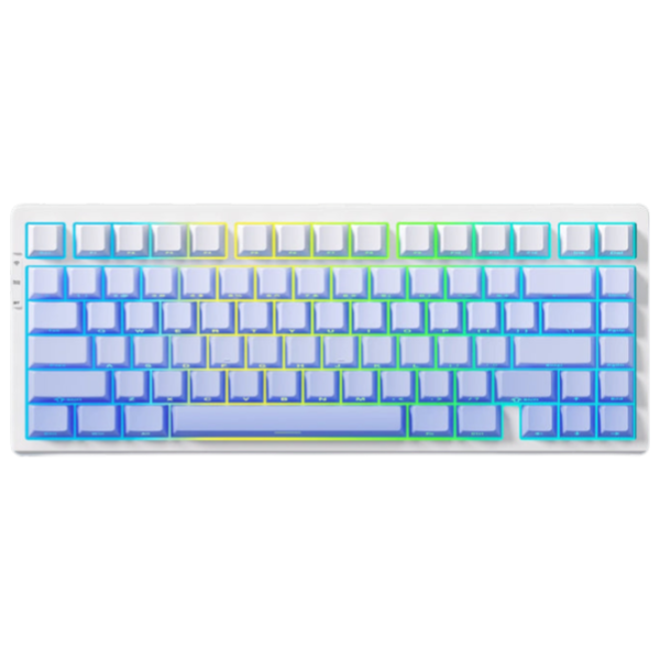 Tastatură Mchose G75 Pro Fără fir / Glacier Blue photo 1 Tastatură Mchose G75 Pro Fără fir / Glacier Blue photo 1