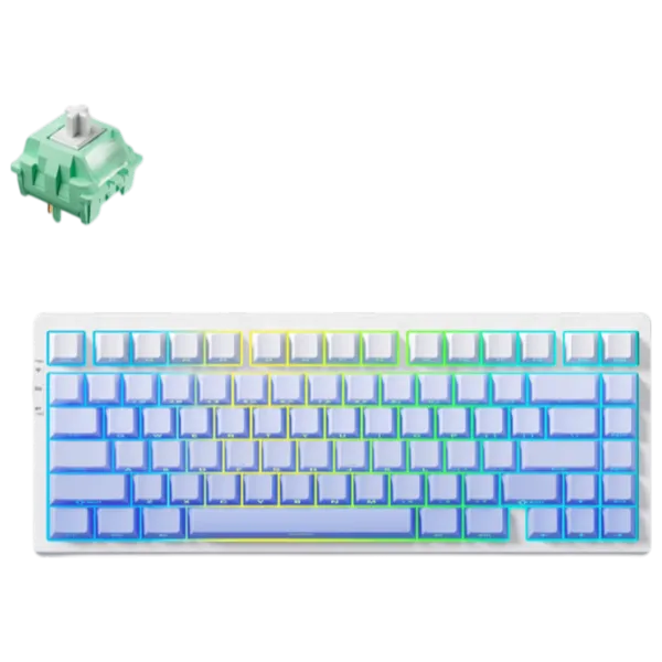 Tastatură Mchose G75 Pro Fără fir / Glacier Blue photo 2 Tastatură Mchose G75 Pro Fără fir / Glacier Blue photo 2