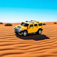 Mașină ChiToys Hummer 43717 / 2.4 GHz / White Yellow photo 4