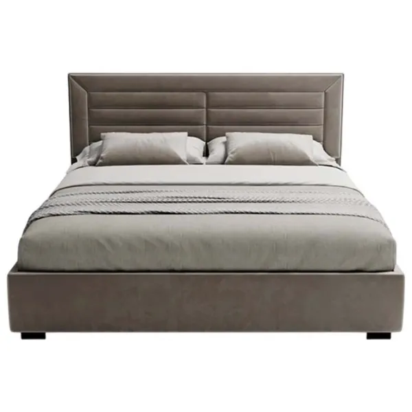 Кровать My-Style my-Ella 200 x 200 см / Фанера / Тёмно-серый photo 2