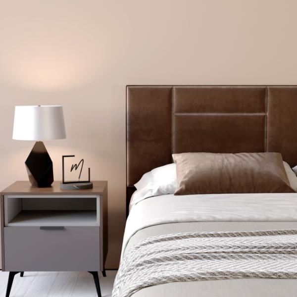 Кровать My-Style my-Rose 200 x 200 см / Фанера / Тёмно-коричневый photo 7