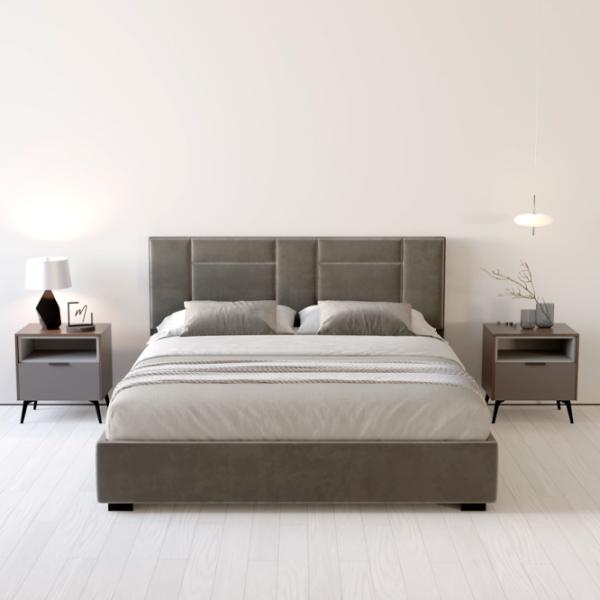 Кровать My-Style my-Rose 180 x 200 см / Фанера / Тёмно-серый photo 6