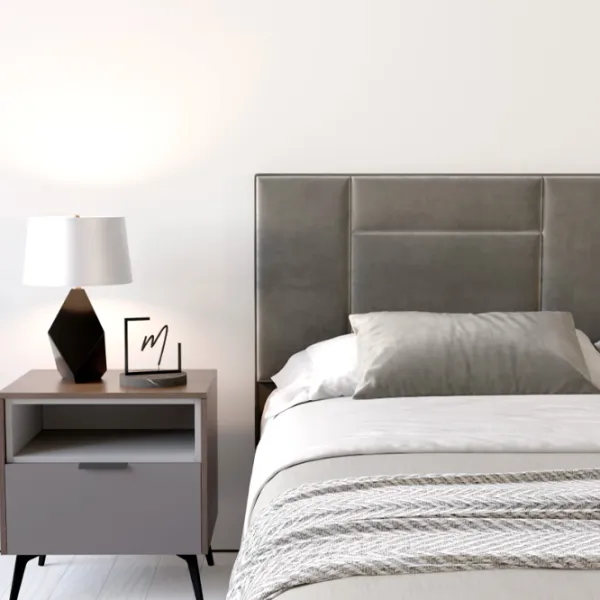 Кровать My-Style my-Rose 180 x 200 см / Фанера / Тёмно-серый photo 7
