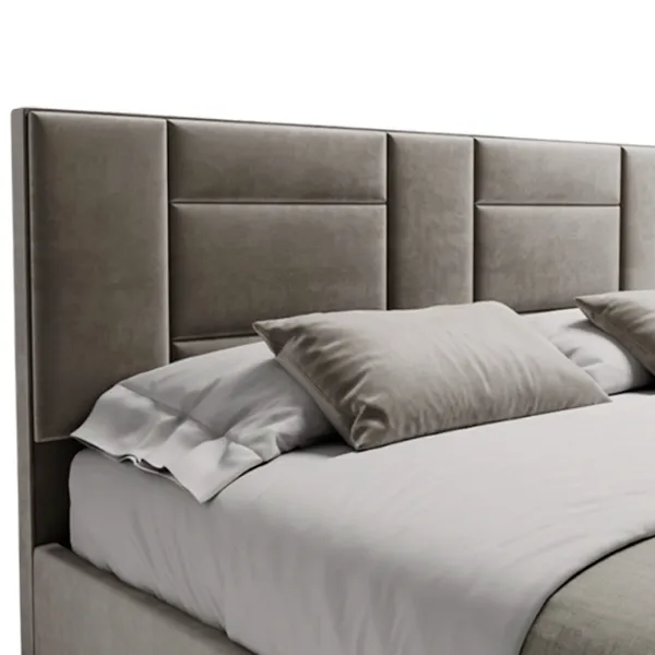 Кровать My-Style my-Rose 200 x 200 см / Фанера / Тёмно-серый photo 2