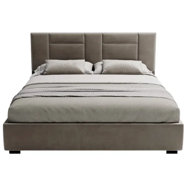 Кровать My-Style my-Rose 200 x 200 см / Фанера / Тёмно-серый photo 3