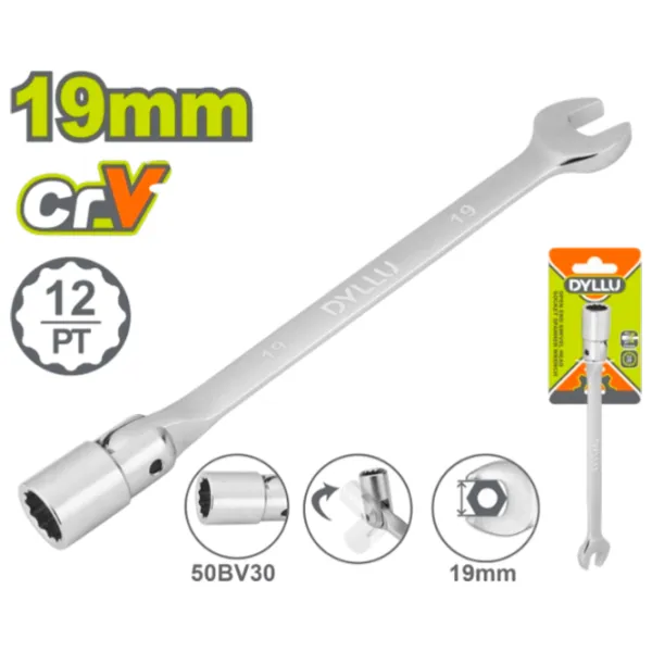 Ключ DYLLU DTTH1E19 Cталь photo 2