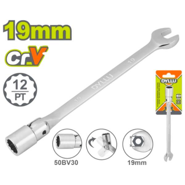 Ключ DYLLU DTTH1E19 Cталь photo 2
