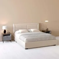 Кровать My-Style my-Ella 200 x 200 см / Фанера / Кремовый photo 4